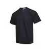 Camiseta Masculina de Manga Curta Raglan Patchwork Linha Estilo Coreano Estilo Americano Verão Algodão Mamba Pesada Gola Redonda Top Quadrado Tendência