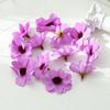 Flor de Orquídea Salto Crisantemo Perla Simulada Dly Cabeza de Flor Hecha a Mano Venta Caliente Transfronteriza Pequeña Mini Falda Flor Decorativa