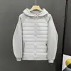 Ropa Ligera con Acolchado de Algodón a la Moda de Calle Estilo Americano para Hombre, Holgada, Combinable con Todo, Casual, con Capucha, Color Sólido, Costuras, Chaqueta de Pareja para Hombre