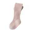 Calcetines para Niños 2026 Otoño/Invierno Nuevo Estilo Terciopelo Plus Raya Vertical Lisos Medias para Niñas Pantalones Cálidos de Terciopelo Fino Pantalones para Bebé
