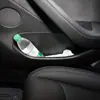 Adecuado para la Nueva Versión de Tesla del Modelo 3/Y Versión de Seis Plazas Modelo Yl, Caja de Almacenamiento en Puerta, Caja de Almacenamiento Todo Incluido