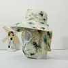 Chapéu de Sol de Seda de Gelo com Aba Larga Feminino para Verão, Viagem, Corrida, Ciclismo, Proteção Solar, Top Respirável, Moda de Férias, Chapéu de Sol de Praia