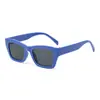 Gafas Jamie L1325 de Montura Cuadrada, Gafas de Sol de Plástico Elegantes y Versátiles, Gafas de Sol de Moda para Viajes y Fotografía Callejera