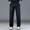 Jeans Masculino Novo Outono 2026 Calças Compridas Jeans de Alta Qualidade Novo Corte Reto Solto para Homens