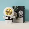Cofrinho Luminária Noturna de Astronauta, Design de Homem Espacial, Personalizável com Gravação, Depositável e Sacável, Inquebrável, Presente de Aniversário e Temporada de Formatura para Homens