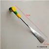 Punto forja de plástico pala de flor agrícola jardinería deshierbe pala pequeña mango de plástico cavar pala para desenterrar verduras silvestres pala para desenterrar ajos