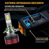 M8Pro Faro LED para Coche Mejorado H7H11 Luz de Coche Super Brillante Suministro Transfronterizo H4 Tubo de Cobre Único Alta Potencia