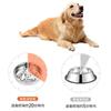 Comedero Lento de Acero Inoxidable para Mascotas Grandes, Antideslizante, Anti-Asfixia y Anti-Comer Rápido, Suministros para Gatos y Perros Exclusivamente para Suministro Transfronterizo