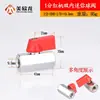 Válvula de esfera mini kt 1/2/3/4 polegada rosca interna dupla rosca externa dupla válvula de esfera pequena pneumática interruptor de tubo de água miniatura