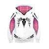 Moletom Casal Z Moletom Infantil Conjunto Jaqueta Infantil Cosplay 3D para Meninas