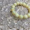 Accesorios Blancos Naturales de Cristal con Forma de Flor, Exquisitos y Versátiles Cuentas para Hilo, Cuerda para Trenzado de Pulseras DIY Hecha a Mano, Cuentas Sueltas, Accesorios de Cristal