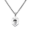 Colgante de plata de ley 925 personalizado moda dominante cabeza de león colgante moda vintage para hombres y mujeres colgante de plata tailandesa