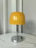 Lâmpada de Mesa de Vidro Antiga Média Estilo Americano Retrô Lâmpada para Sala de Estar Sala de Jantar Lâmpada de Mesa Bauhaus Lâmpada de Mesa Quente para Casa Lâmpada de Mesa de Cabeceira