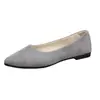 Zapatos Planos para Mujer 2026 Primavera/Verano Nuevo Estilo Puntiagudos Poco Profundos Mocasines Gamuza Talla Grande Zapatos de Mujer Exportación Zapatos de Trabajo
