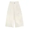 NEIHE 2026 Otoño Pantalones Casuales de Pierna Ancha Cubre Cadera Rígidos y Estructurados con Pliegues Estilo Perezoso 258099