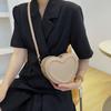 Bolsa Versátil Tendência Verão 2025 Formato de Coração Doce Personalidade Fashion Bolsa de Ombro Transversal Fofa Bolsa Tendência