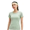 Camiseta deportiva Qiao Peng para mujer modelo 2026 verano yoga fitness running ropa para mujer manga corta transpirable holgada secado rápido