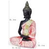 Estatuas de Buda Estilo Sudeste Asiático Adornos Artesanías de Resina Restaurante Tailandés Bronce Imitación Estatua de Buda Durmiendo Adornos de Buda Sentado