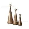 Novo Conjunto de Decoração de Árvore de Natal com Sino de Latão Vintage Transfronteiriço Sino de Natal