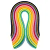 Tiras de Papel para Quilling de Alta Calidad, 50 Colores, 3 mm, 5 mm, 10 mm, Color Único, Tiras de Papel para Quilling, Set de Colores Puros, Multicolor Hecho a Mano