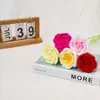 Productos Terminados Hechos a Mano Transfronterizo Simulación Nuevo Estilo Hilo de Algodón Ramo de Rosa Tailandesa Tejido de Lana Flor Ganchillo Ramo Venta al por Mayor