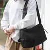 Bolso Cruzado Modelo 2026 para Hombre y Mujer, Gran Capacidad, Estilo Minimalista Japonés, Bolso de Hombro para Estudiante, Bolso de Hombro Casual Sencillo para Hombre 1