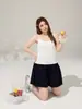 Camisola Divertida y Juguetona Estilo Coreano con Estampado de Espuma para Verano, Camiseta sin Mangas Ajustada para Mujer Tallas Grandes 66280