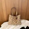 Bolso de hombro de lunares nuevo 2026 transfronterizo, bolso tote de gran capacidad para mujer para ir al trabajo, bolso de mano moderno y versátil, bolso de hombro