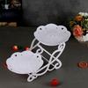 Mesa de Postres Sala de Estar Decoraciones de Mesa Bocadillos Galletas Dulces Venta al por Mayor Plato de Frutas Bandeja Plato de Frutas para Sala de Estar