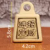 Peso de latón diario oro satisfactorio giratorio juguetes creativos artesanías de metal regalo manillar