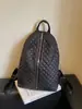 Mochila acolchada con patrón de rombos, nueva moda, simple, ligera, gran capacidad, adecuada para ir al trabajo, viajar y estudiantes, mochila casual versátil