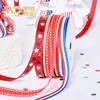 Cinta Estampada de Venta Caliente Transfronteriza para el Día Nacional, Accesorios de Lazo para Decoración de Centros Comerciales, Cinta de Satén, Cinta para el Día de la Independencia de Estados Unidos
