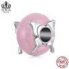 Serie de Primavera Evelle Colgante Mariposa para Violín Plata de Ley s925 Accesorios para Hacer Joyería con Cuentas Combinación de Joyería con Cuentas