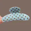 Pinza de tiburón extragrande con un toque de alta gama, pinza para el cabello exquisita y robusta para la parte posterior de la cabeza, adecuada para cabello grueso