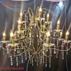 Nova luminária pendente de ferro forjado adereços de casamento luminária pendente de cristal acrílico transparente marcador de corredor luminoso luzes de decoração de casamento