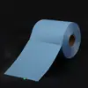 Papel Industrial en Rollo Grande Papel Limpiador Multiusos Libre de Polvo Papel de Rollo Grande Azul Papel Absorbente de Agua y Aceite Papel de Limpieza de Laboratorio