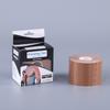 Parche muscular deportivo con vendaje en caja de color, venta al por mayor de fábrica, parche con efecto muscular, parche muscular elástico, cinta protectora