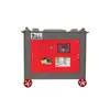 Máquina dobladora de varilla de acero corrugado de acero redondo roscado, máquina dobladora CNC eléctrica, máquina dobladora de barras de acero, máquina dobladora de varilla