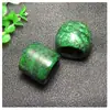 Precio de Fábrica Liquidación Verde Completo Verde Seco Anillo de Jade Color Jade Anillo Retro Talla Grande Jade Malayo Anillo de Jade Mayoreo