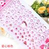 Pode Ser Personalizado Adesivos de Cristal 3D Coração Flor de Ameixeira Acrílico Diamante Adesivos Gema Adesivos para Carro Diamante Barraca de Exportação Venda Quente