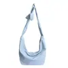 Bolso Tote de Nailon Grande y Sencillo para Mujer 2026 Primavera Nuevo Estilo Plisado Casual Exquisito Moderno Bolso de Hombro Cruzado