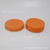 Bote de Crema Naranja de 100g Ml83*27Mm, Caja para Bálsamo, Caja para Empaque de Té, Lata de Aluminio, Caja Sellada de Aluminio para Cera de Coche