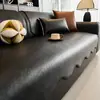 2026 Nuevo Modelo Cojín de Sofá de Cuero con Forma Irregular, Estilo de Lujo Ligero, Sensación de Alta Gama, Impermeable, Resistente a la Orina, Cojín Antideslizante para Asiento de Sofá, Venta al por Mayor