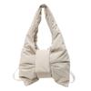 Bolso Tote de Gran Capacidad para Mujer 2025 Primavera y Verano Nuevo Estilo Coreano Algodón Bolso de Hombro Moda de Alta Gama Bolso Cruzado