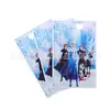 Decoração de Festa de Aniversário Frozen II Elsa e Anna Utensílios de Mesa Toalha de Mesa Guardanapo Conjunto Balões Pratos de Papel de Mesa