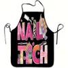 Nuevo Delantal de Cocina con Esmalte de Uñas Elegante, Delantal Creativo Lindo y Divertido, Delantal Peculiar de Venta Caliente Transfronteriza