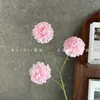 Flores artificiais 3 cabeças bola da sorte doce crisântemo decoração de salão de casamento shopping center display comercial decoração suave decoração de casa atacado transfronteiriço