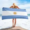 Chal Absorbente con Protección Solar Toalla de Playa Toalla de Baño Secado Rápido Impresión Digital Toalla Transfronteriza Toalla de Baño con Bandera Nacional Microfibra