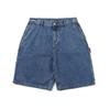 Shorts de Sarja Vintage Lavado Trs Japanese Trendy Workwear 26Ss Corte Solto B11 Lumberjack para Homens e Mulheres.