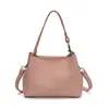 Bolso Cubo de Moda Coreana Transfronterizo, Nuevo Bolso Cruzado Versátil de Tendencia para Mujer, Bolso de Hombro de Nicho Popular, Bolso de Mano, Suave